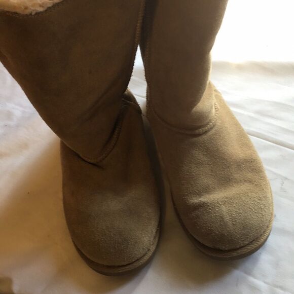 Vintage pull on Winter Boots Size 7 - Picture 3 of 10